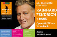 Open Air mit Rainhard Fendrich - Karten © MV Krumbach Open Air mit Rainhard Fendrich - Karten © MV Krumbach