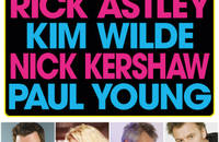 R. Astley/ K. Wilde/N.Kershaw/Paul Young - Karten © R. Astley/ K. Wilde/N.Kershaw/Paul Young - Karten ©