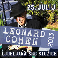 LEONARD COHEN - Vstopnice © LEONARD COHEN - Vstopnice ©