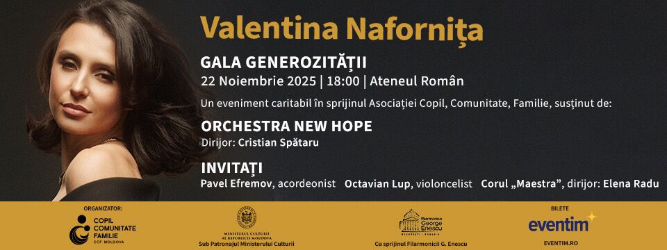 Gala Generozitătii 2025 - Bilete