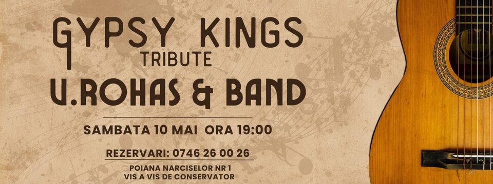 Gypsy Kings Tribute | V. ROHAS & BAND - Bilete