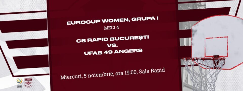 CS RAPID - EuroCup Women 2025-26 - Bilete