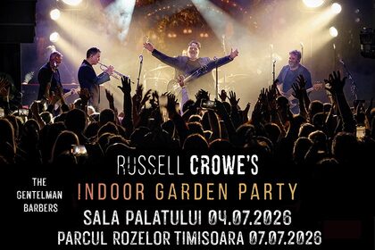 RUSSELL CROWE'S INDOOR GARDEN PARTY