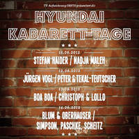 Hyundai Kabarett-Tage - Karten © Hyundai Kabarett-Tage - Karten ©