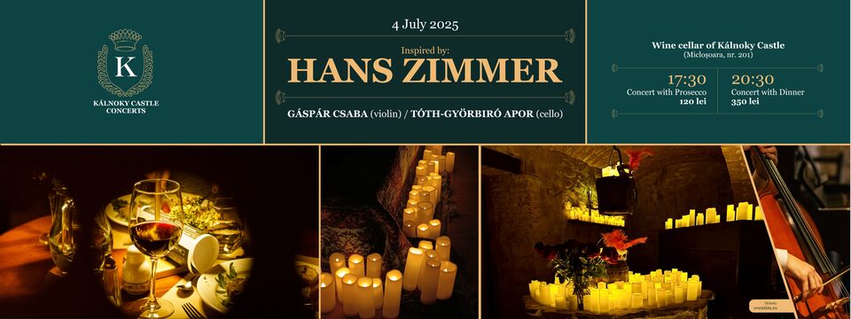 Kálnoky Castle Concerts - Hans Zimmer - Bilete