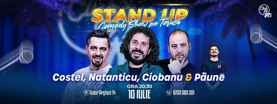 Stand up Comedy la Terasa Club99 TNB - Bilete