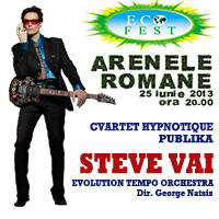 STEVE VAI & EVOLUTION TEMPO Orchestra - Bilete © STEVE VAI & EVOLUTION TEMPO Orchestra - Bilete ©