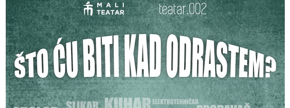 što ću biti kad odrastem - Ulaznice