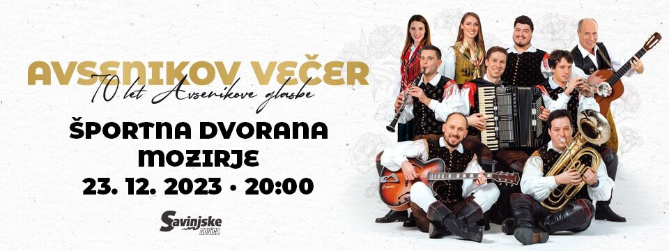 Avsenikov večer v Mozirju - Nakup vstopnic Avsenikov večer v Mozirju - Nakup vstopnic