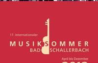 17. Int. Musiksommer Bad Schallerbach - Karten © 17. Int. Musiksommer Bad Schallerbach - Karten ©
