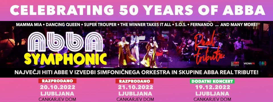 ABBA SYMPHONIC - Vstopnice ABBA SYMPHONIC - Vstopnice