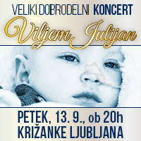 Dobrodelni koncert VILJEM JULIJAN - Tickets © Dobrodelni koncert VILJEM JULIJAN - Tickets ©