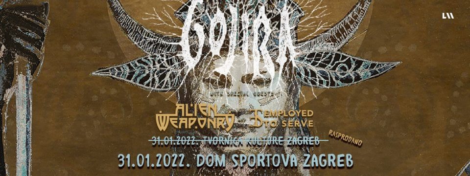 gojira dom sportova - Ulaznice gojira dom sportova - Ulaznice