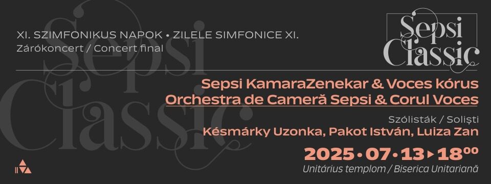 Szimfonikus Napok Zárókoncertje - Bilete