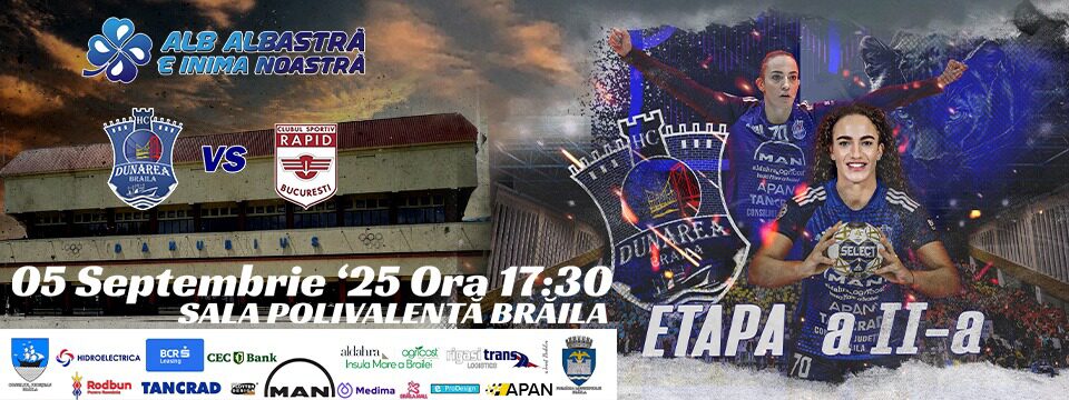 HC Dunărea Brăila - CS Rapid București - Bilete