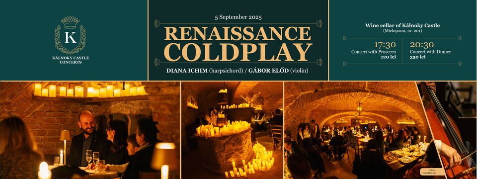 Kálnoky Castle - Renaissance Coldplay - Tickets