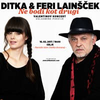 DITKA IN FERI LAINŠČEK-NE BODI KOT DRUGI - Vstopnice © DITKA IN FERI LAINŠČEK-NE BODI KOT DRUGI - Vstopnice ©
