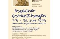 Aspacher Gstanzlsingen 2013 - Karten ©Gstanzlsingen Aspacher Gstanzlsingen 2013 - Karten ©Gstanzlsingen