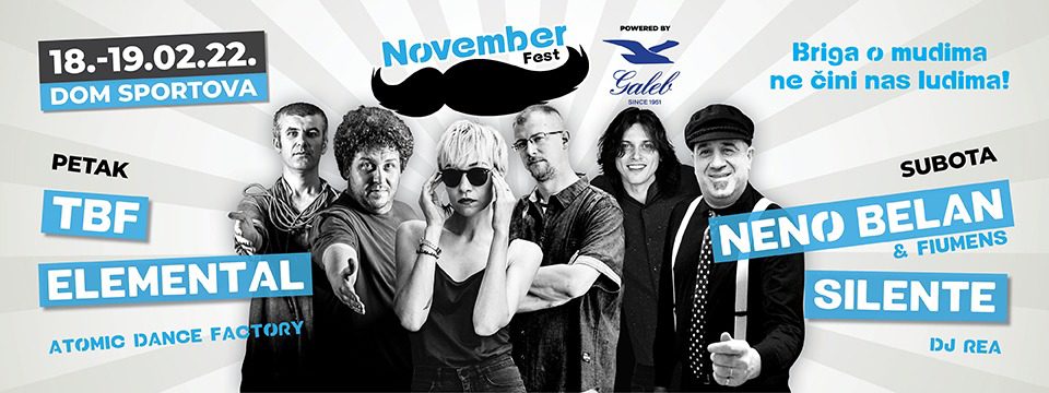 NOVEMBERFEST VELJAČA NOVO - Ulaznice NOVEMBERFEST VELJAČA NOVO - Ulaznice