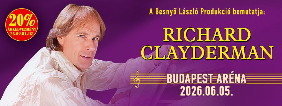 Clayderman - Jegyek