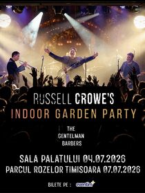 RUSSELL CROWE'S INDOOR GARDEN PARTY