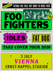 Foo Fighters - Take Cover Tour 2026