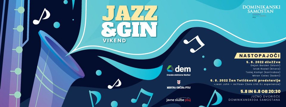 Jazz & Gin vikend - Vstopnice 