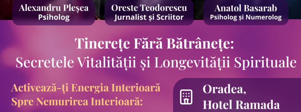 Tinerete fara batranete - Bilete 