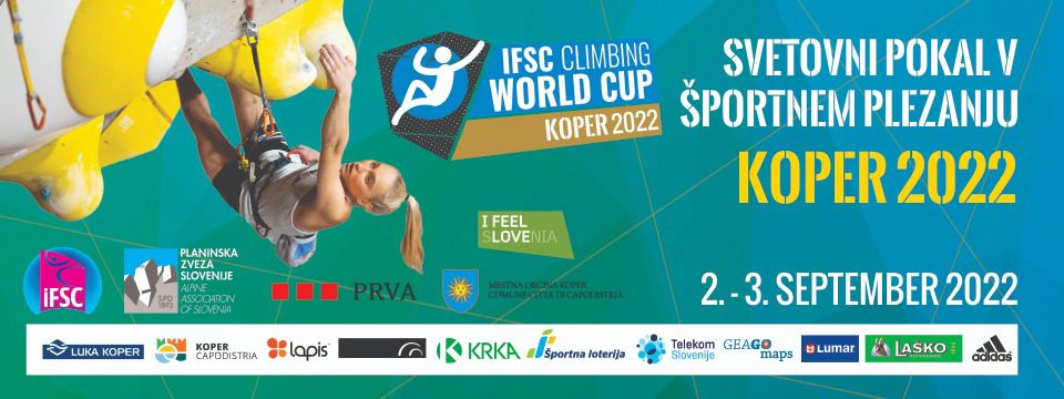 IFSC WORLD CUP KOPER 2022 - Nakup vstopnic 