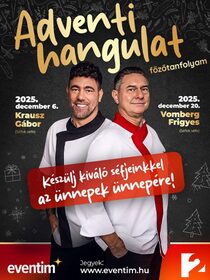 Adventi hangulat a TV2 mesterszakácsával