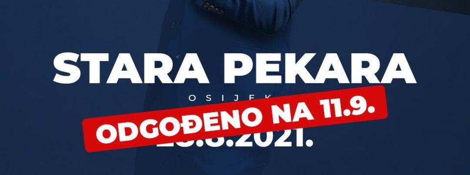 sergej ćetković osijek 2021 novi datum - Ulaznice 