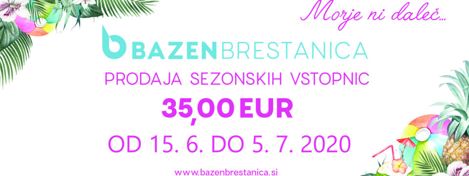 bazenbrestanica2020 - Tickets ©