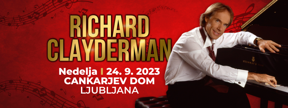 RICHARD CLAYDERMAN - Vstopnice 