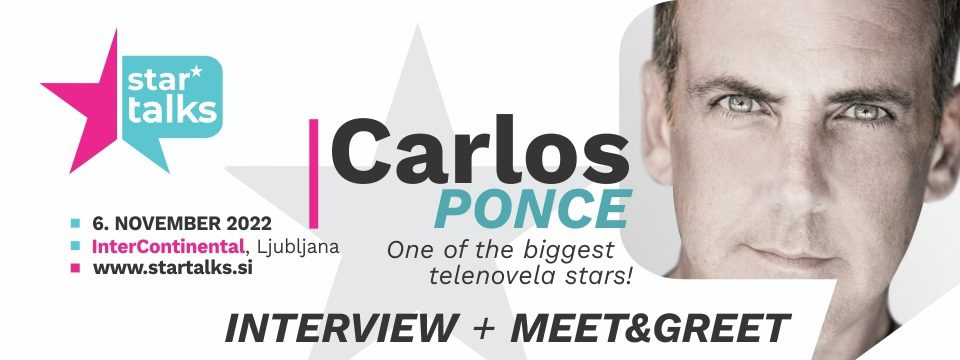 STARTALKS: CARLOS PONCE - Vstopnice 