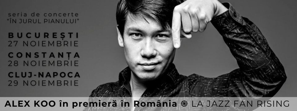 ALEX KOO (Belgia/Japonia) – în premieră în România - la Jazz Fan Rising CLUJ - Tickets 