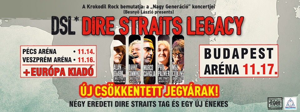 Dire Straits Legacy DSL*- Európa Kiadó