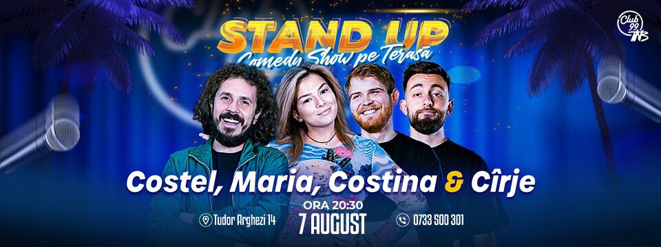 Stand Up Comedy la Terasa Club99TNB - Tickets 