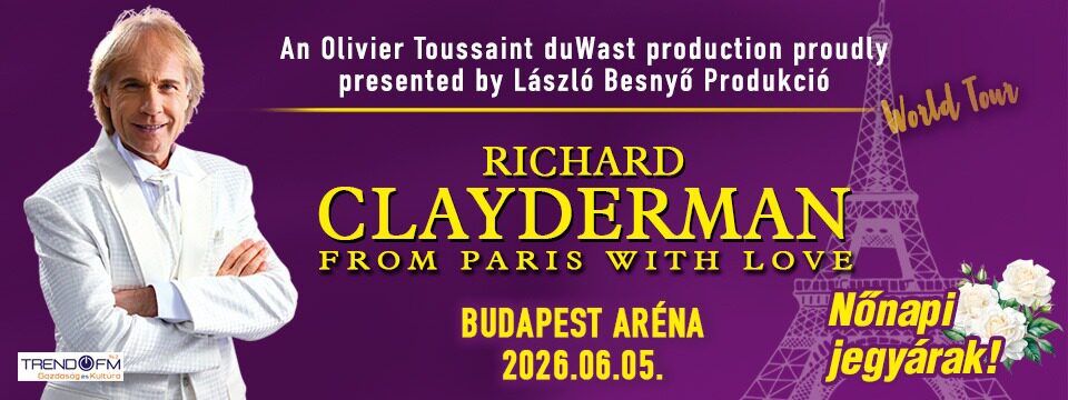 Clayderman  - Jegyek 