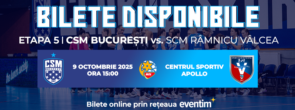 CSM Bucuresti - SCM Ramnicu Valcea - Jegyek 