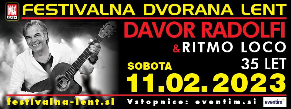 35 let Davor Radolfi & Ritmo Loco - Nakup vstopnic 