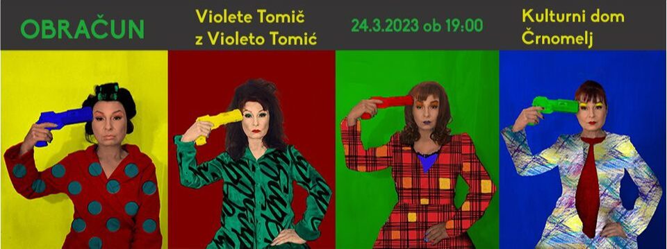 OBRAČUN Violete Tomič z Violeto Tomić - Nakup vstopnic 