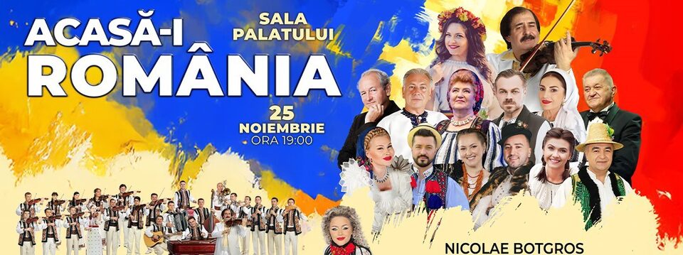 Acasă-i România - Tickets 