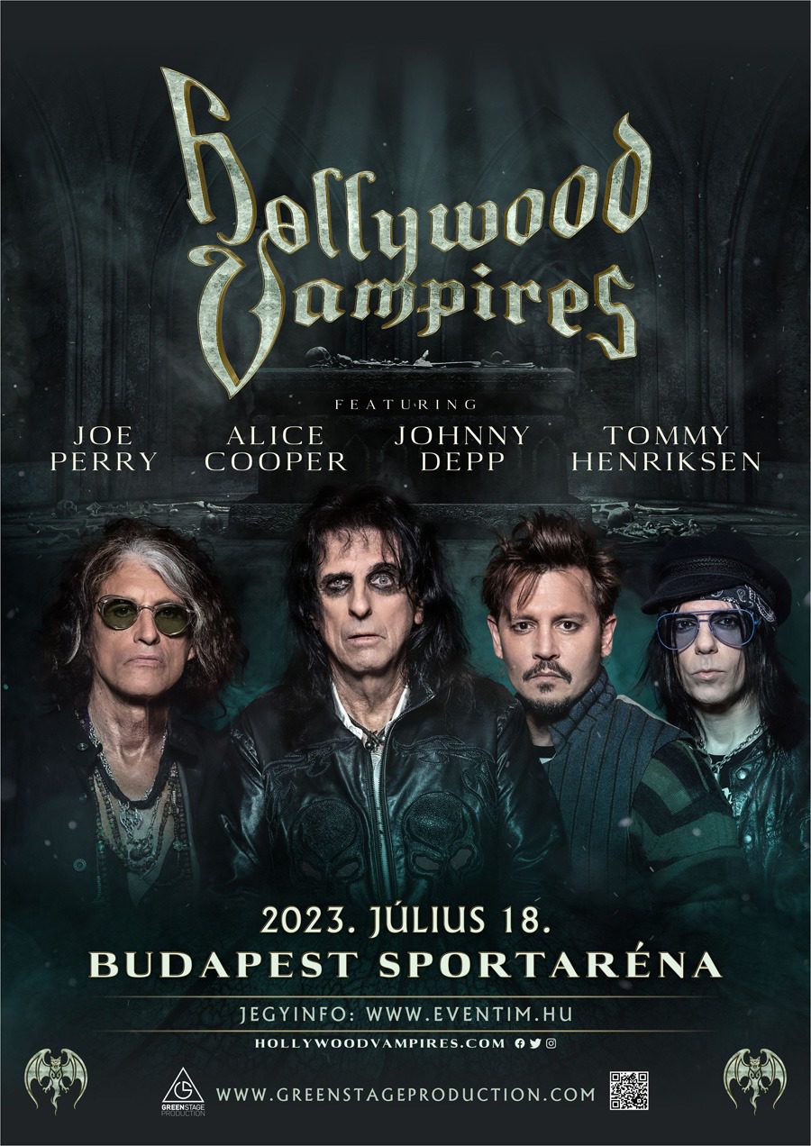 Jegyek Rendelése HOLLYWOOD VAMPIRES KONCERT, Budapest ~ Papp László ...