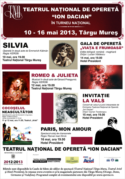 Cumpara Bilete Silvia Targu Mures Teatrul National Targu Mures