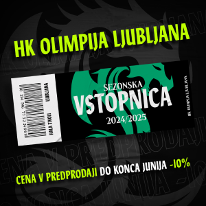 Tickets For HK Olimpija Ljubljana SEZONA 2024 / 2025, Ljubljana ...