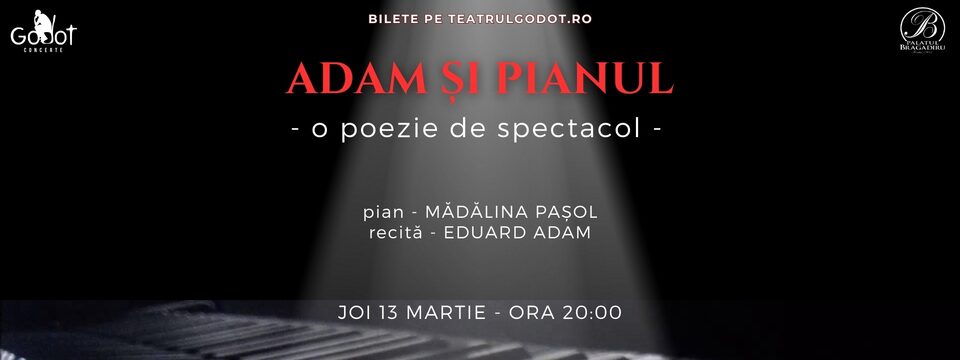 Adam si Pianul - Teatrul Godot - Bilete 