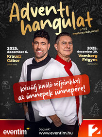 Adventi hangulat a TV2 mesterszakácsával