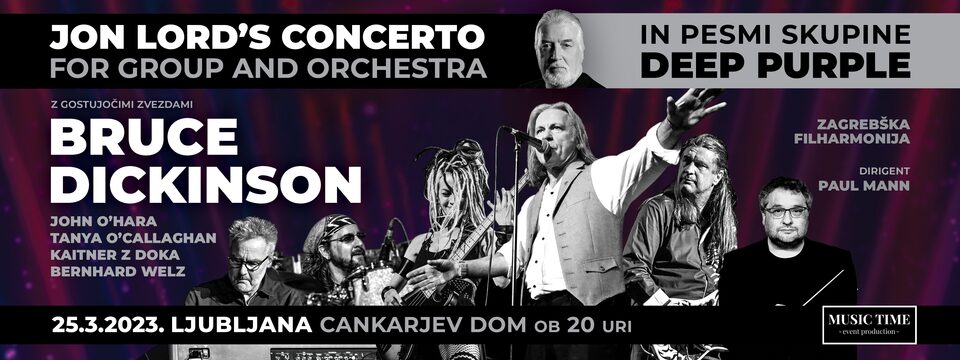 Jon Lord, koncert za skupino in orkester - Nakup vstopnic 