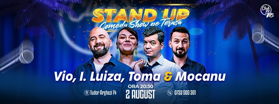 Stand Up Comedy la Terasa Club99TNB - Tickets 