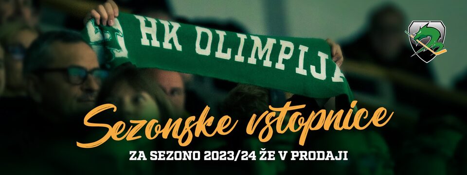 HK SŽ Olimpija SEZONA 2023 / 2024 hokej - Nakup vstopnic 